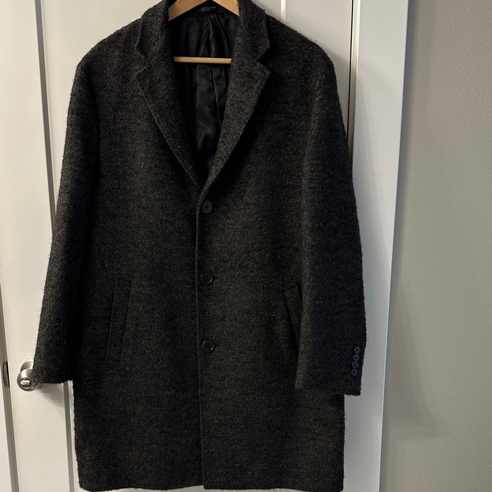 Men's Wool Overcoat